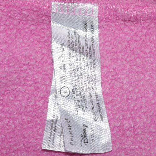 Disney Stitch Pink Pullover Sweatshirt Women L Primark