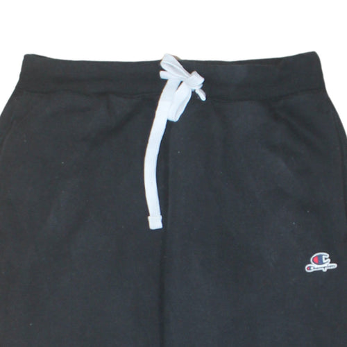 Champion Womens Black XS Jogger Sweatpants Organic Cotton Blend