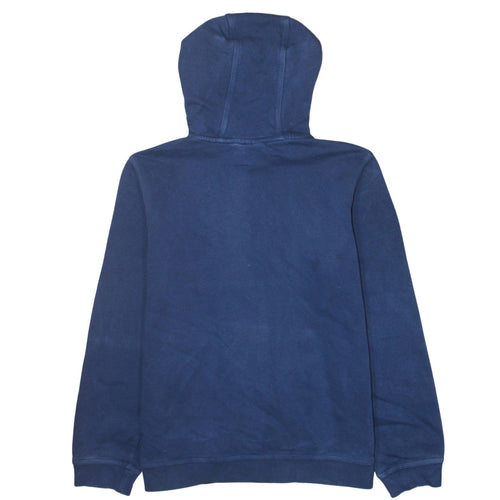 Nike Boys Blue Pullover Hoodie Sweatshirt L 147–158cm Fleece Logo