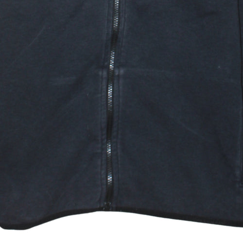 Nike Men's Black Full Zip Hoodie Fleece Medium Sports Jacket