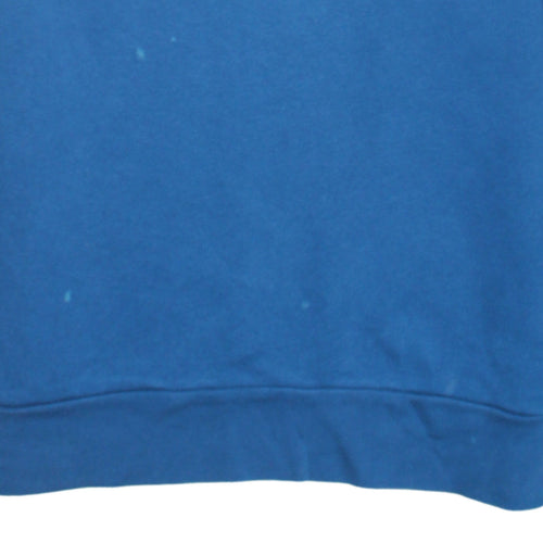 GAP Men's Blue Logo Pullover Sweatshirt Size M Long Sleeve