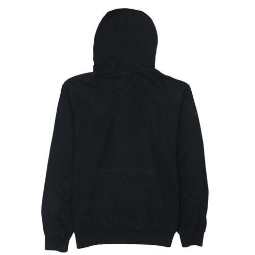 Fila Men's Black Pullover Hoodie Medium Logo Hooded Sweatshirt