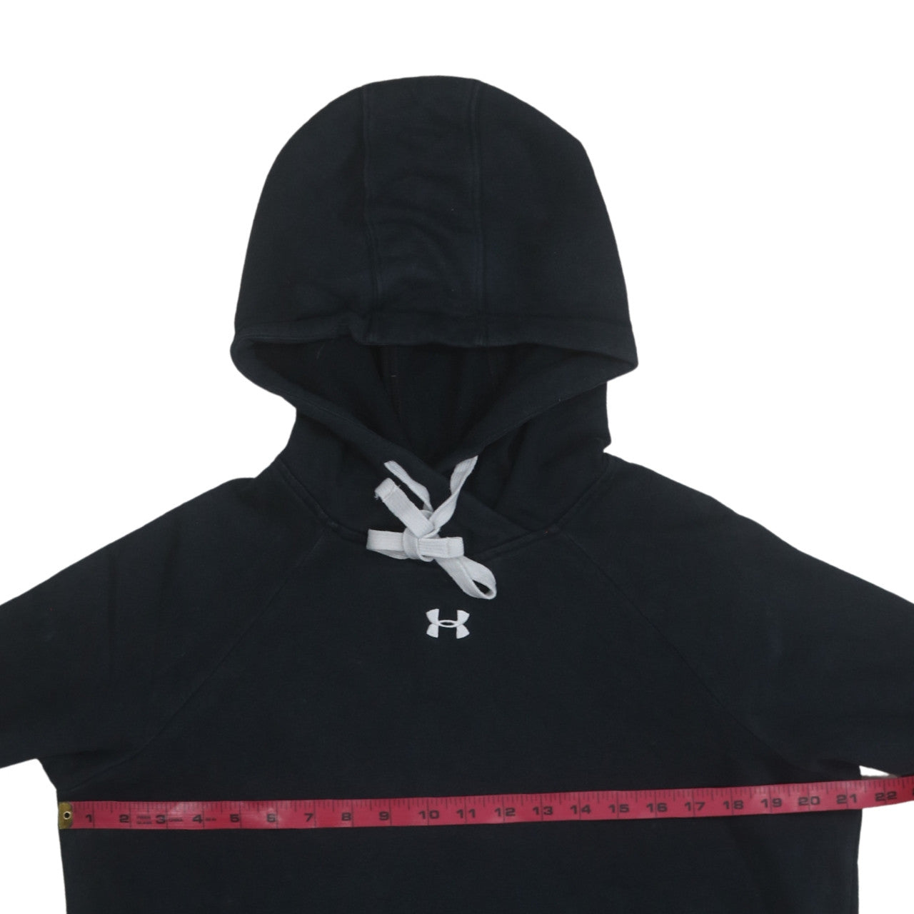Under Armour Women's Black Pullover Hoodie Size M Cotton Blend