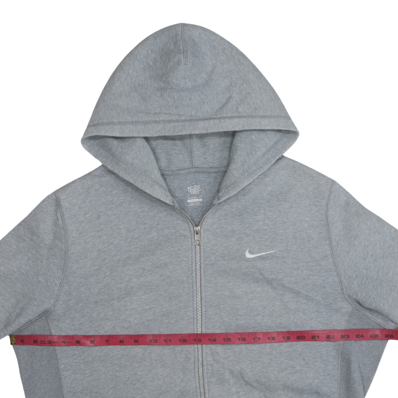 Nike Men's Grey XL Full Zip Hoodie Sweatshirt Sportswear