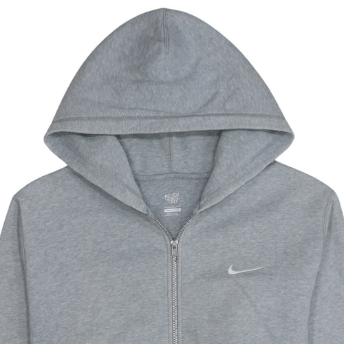 Nike Men's Grey XL Full Zip Hoodie Sweatshirt Sportswear