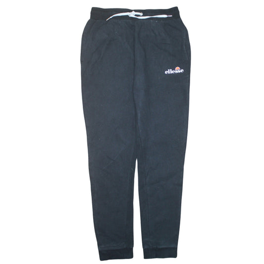 Ellesse Men's Black L Jogger Sweatpants Cotton Blend Casual