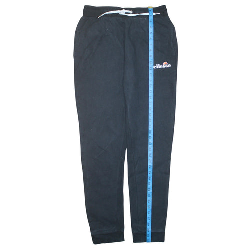 Ellesse Men's Black L Jogger Sweatpants Cotton Blend Casual