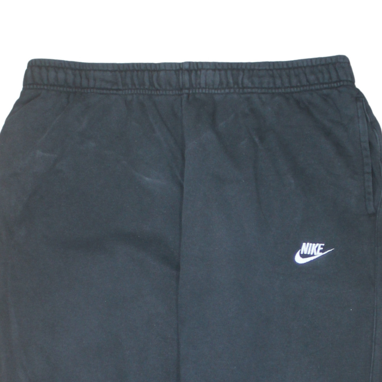 Nike Men's Black XL Jogger Sweatpants Cuffed Fleece Trousers