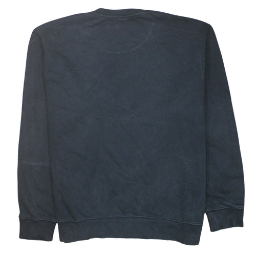 Nike Mens Black Crew Neck Pullover Sweatshirt L Regular Fit