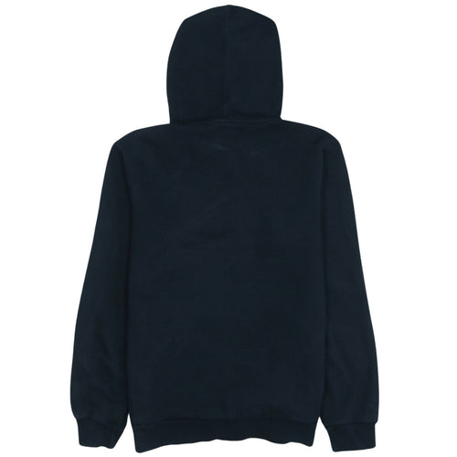 Puma Boys Black Pullover Hoodie Size 164 Graphic Print Fleece Sweatshirt