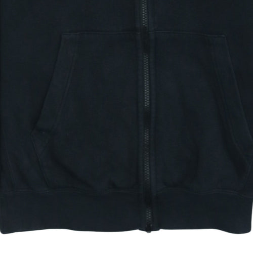Nike Men's Black XS Full Zip Fleece Hoodie Sweatshirt