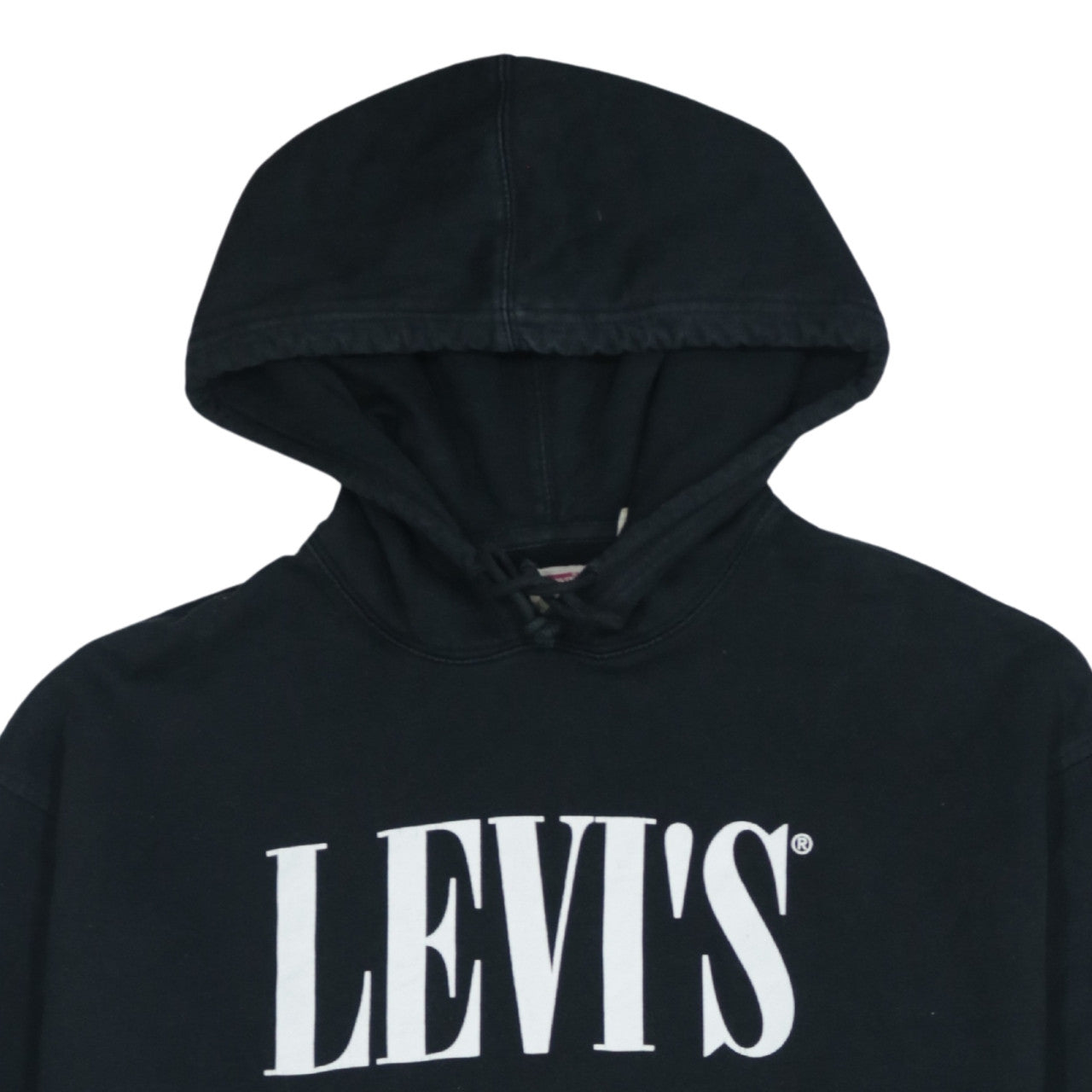 Levi's Men's Black 2XL Relaxed Fit Pullover Hoodie