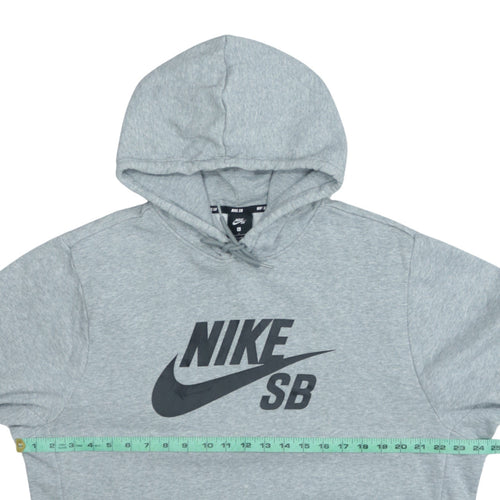 Nike SB Men's Grey Pullover Hoodie Size L Cotton Blend