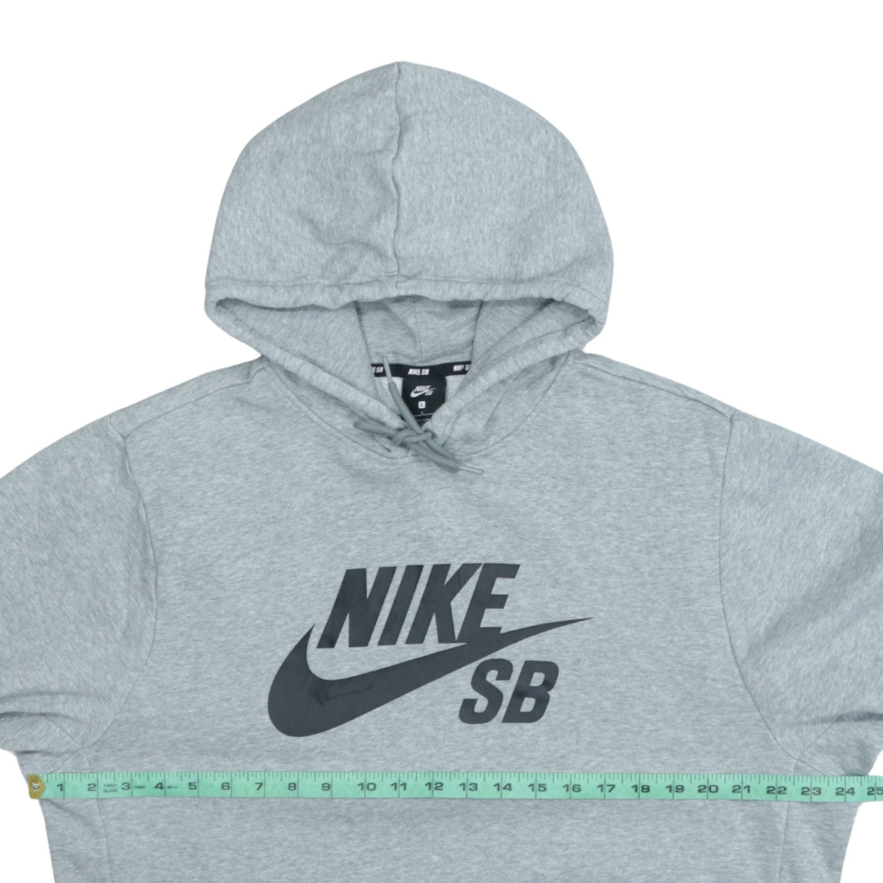 Nike SB Men's Grey Pullover Hoodie Size L Cotton Blend