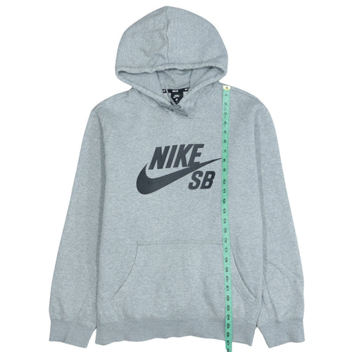 Nike SB Men's Grey Pullover Hoodie Size L Cotton Blend