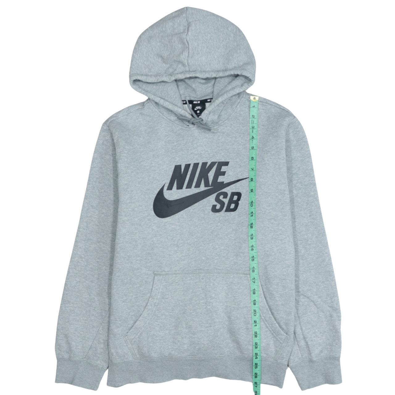 Nike SB Men's Grey Pullover Hoodie Size L Cotton Blend