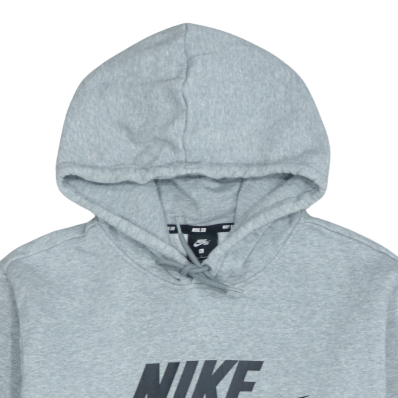 Nike SB Men's Grey Pullover Hoodie Size L Cotton Blend