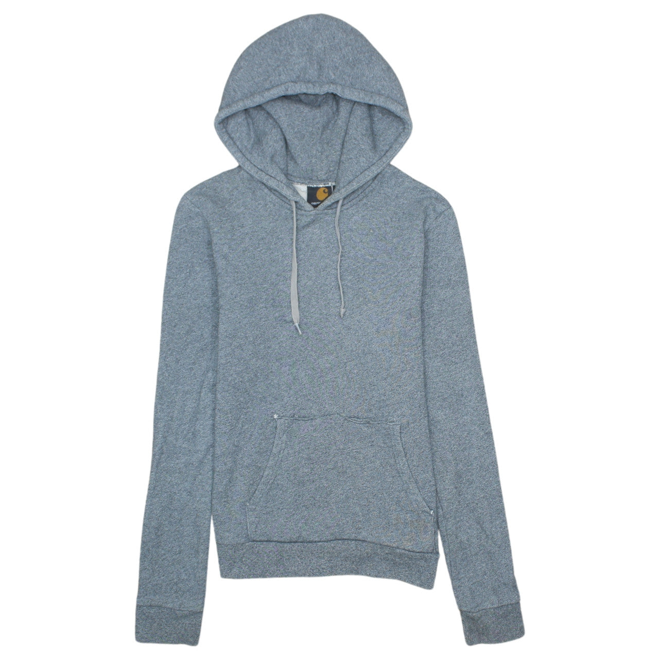 Carhartt Men's Grey Pullover Hoodie Size S Cotton Sweatshirt