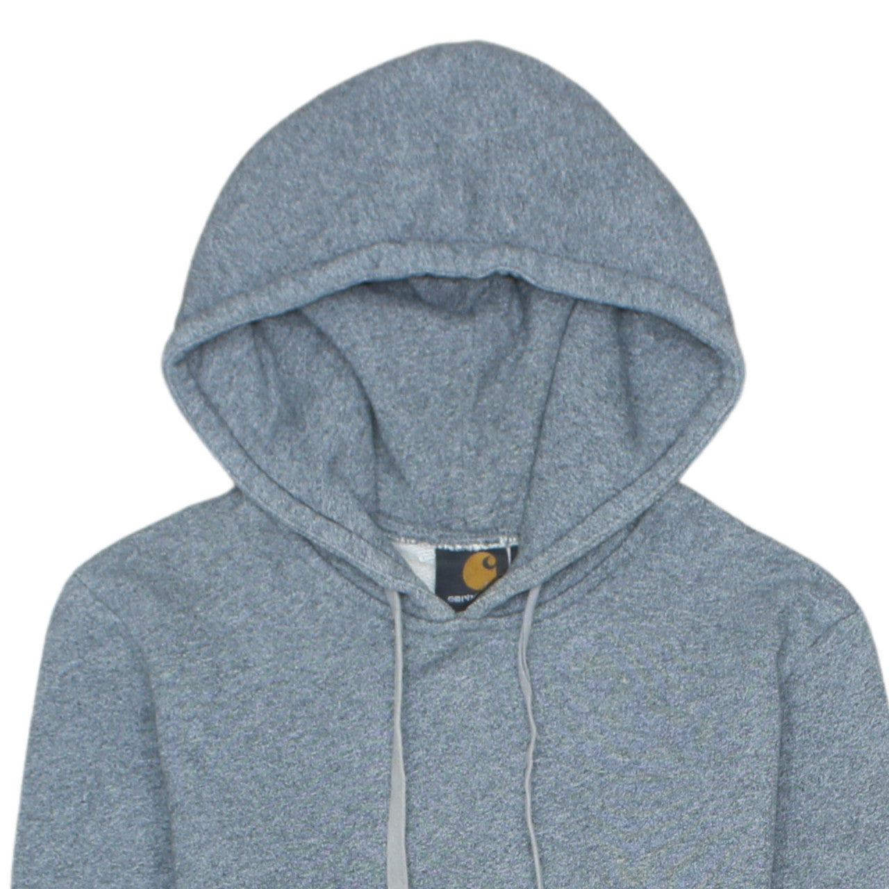 Carhartt Men's Grey Pullover Hoodie Size S Cotton Sweatshirt