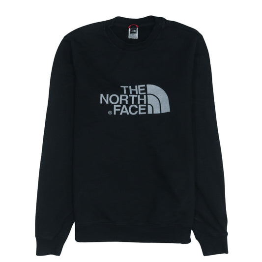 The North Face Men's Black M Crew Neck Logo Pullover Sweatshirt