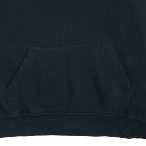 Nike Women's Black Medium Pullover Hoodie – Lightweight Cotton Blend