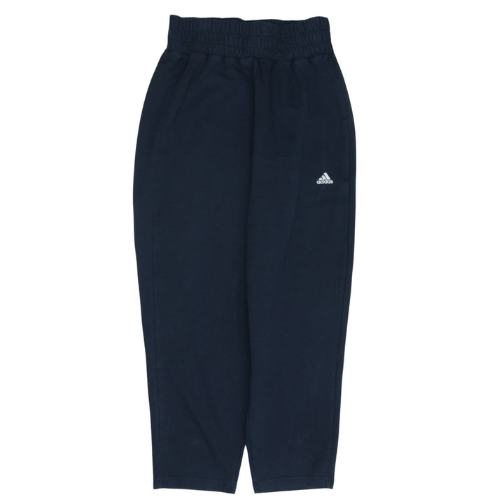 Adidas Women's Blue Sweatpants L 16-18 Cotton Regular Fit