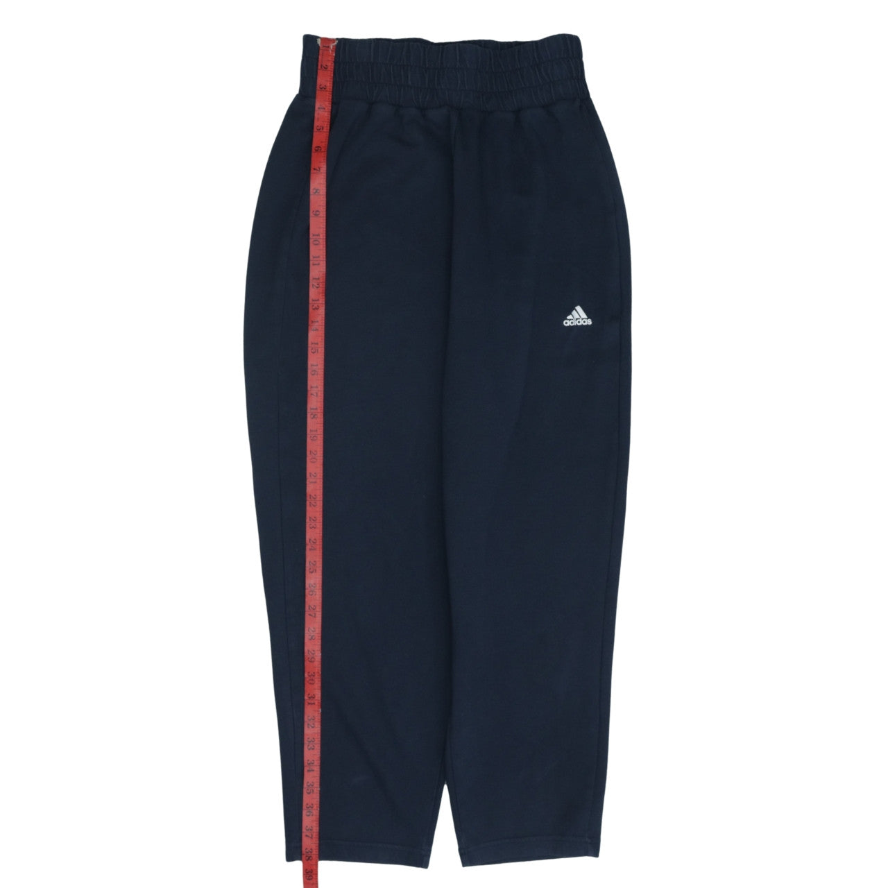 Adidas Women's Blue Sweatpants L 16-18 Cotton Regular Fit