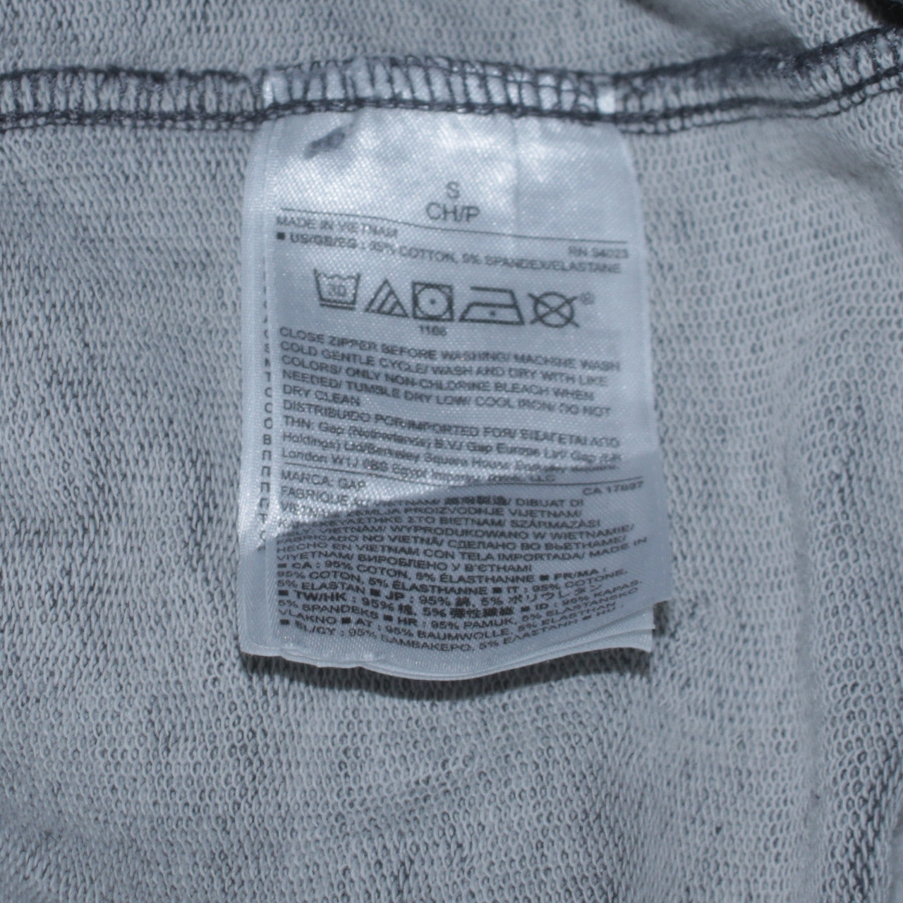 GAP Maternity Blue Jersey Jogger Trousers Womens Size S Elastic Waist