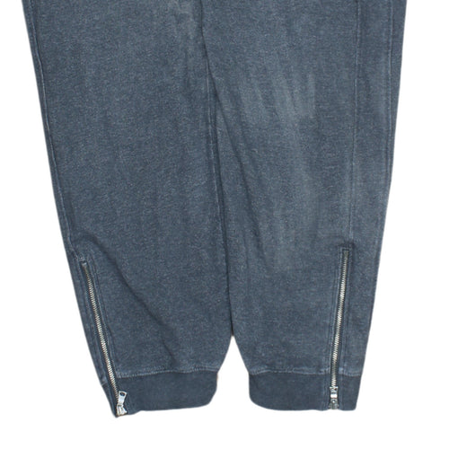 GAP Maternity Blue Jersey Jogger Trousers Womens Size S Elastic Waist