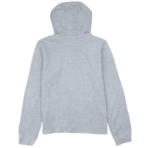 Nike Boys Grey XL Pullover Fleece Hoodie with Logo Graphic Print