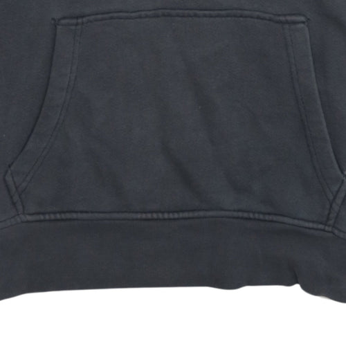 Levi's Men's Black Pullover Hoodie M Logo Fleece Sweatshirt