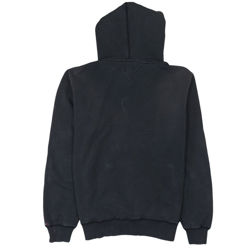 Tommy Hilfiger Denim Men’s Black Pullover Hoodie L Fleece Graphic