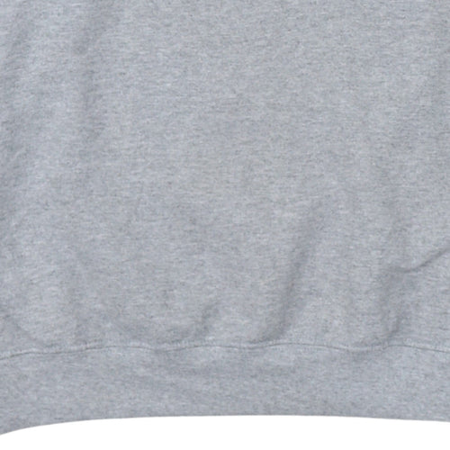 PrettyLittleThing Womens Grey California West Coast Pullover Sweatshirt Size S