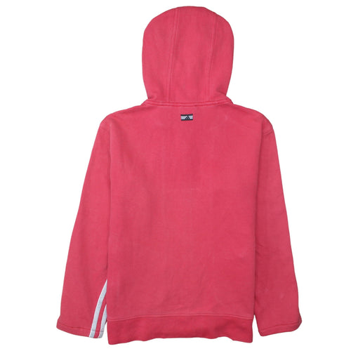 Adidas Women Pink Full Zip Hoodie Fleece Lined Size M