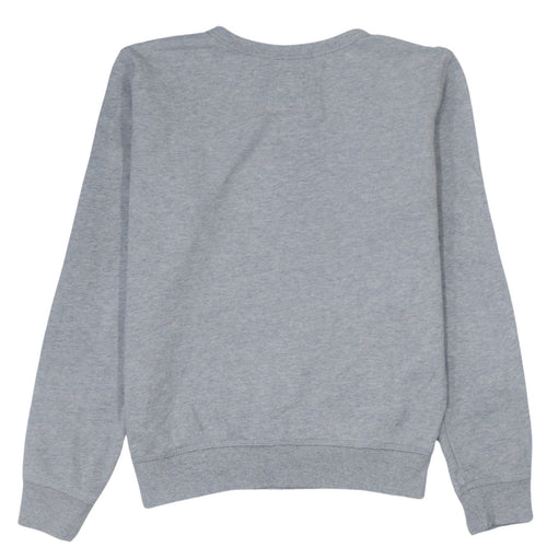 Levi's Boys Grey Logo Crew Neck Sweatshirt Size 14 Cotton Casual