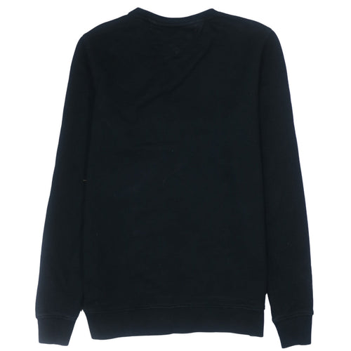 Tommy Hilfiger Denim Men's Black Logo Crew Neck Sweatshirt M