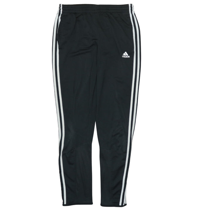adidas Boys Black 13-14 Years Track Pants Tapered Fit Sports Trousers