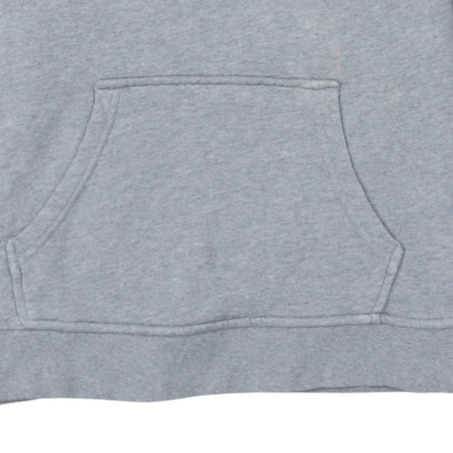Adidas Women’s Grey Pullover Hoodie L Cotton Blend Casual