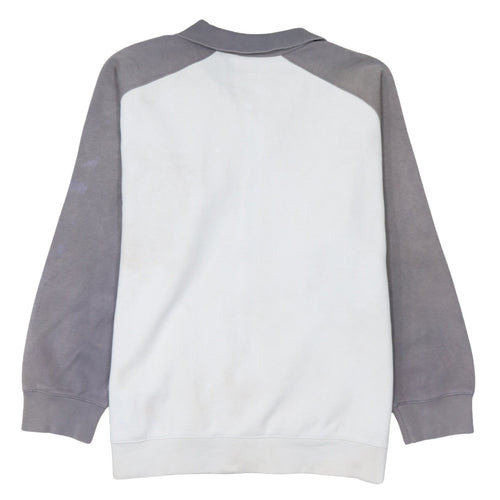 Nike Boys Grey Track Jacket Full Zip Fleece Lined 12-13 Years