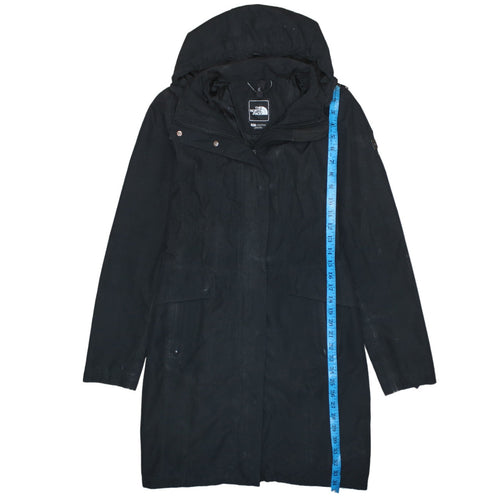 The North Face Women's Black Long Waterproof Parka Coat Size S