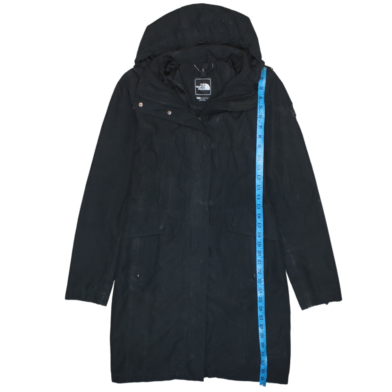 The North Face Women's Black Long Waterproof Parka Coat Size S
