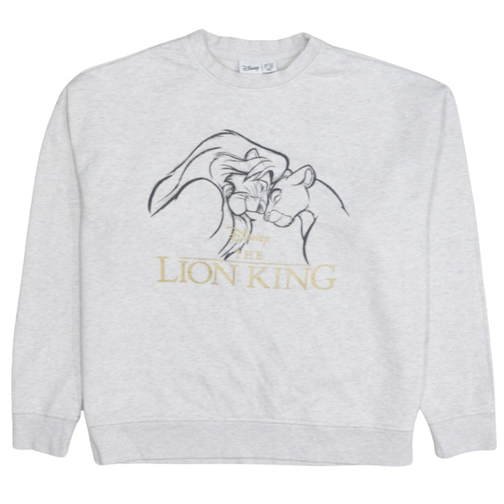 Disney Primark Women Grey Lion King Pullover Sweatshirt UK 12/14