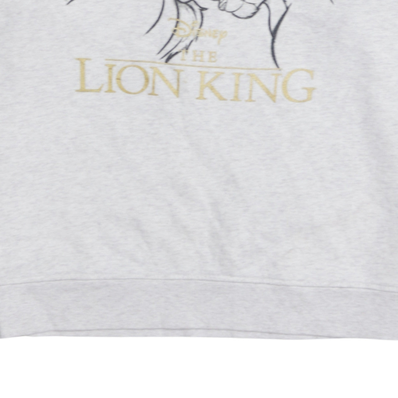 Disney Primark Women Grey Lion King Pullover Sweatshirt UK 12/14