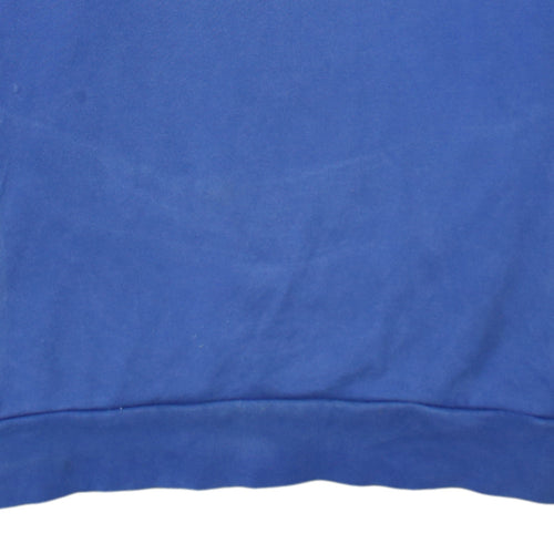 Calvin Klein Men's Blue Pullover Hoodie XL Logo Fleece Sweatshirt