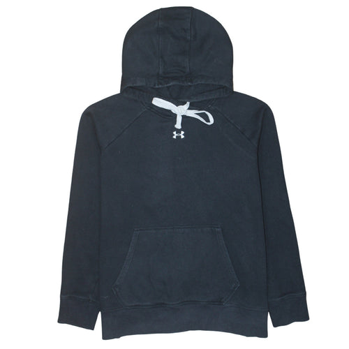 Under Armour Womens Black Large Pullover Hoodie with Kangaroo Pocket