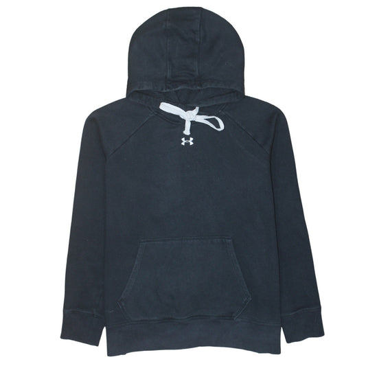 Under Armour Womens Black Large Pullover Hoodie with Kangaroo Pocket