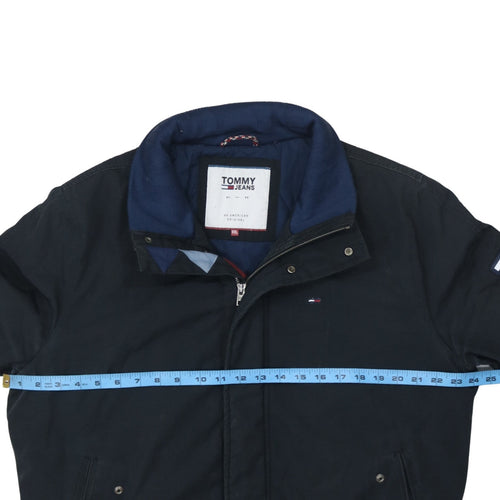 Tommy Jeans Men's Black 2XL Basic Windproof Jacket