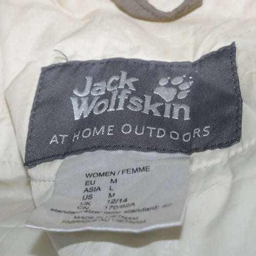 Jack Wolfskin Women's Brown Waterproof Hooded Jacket Size 14