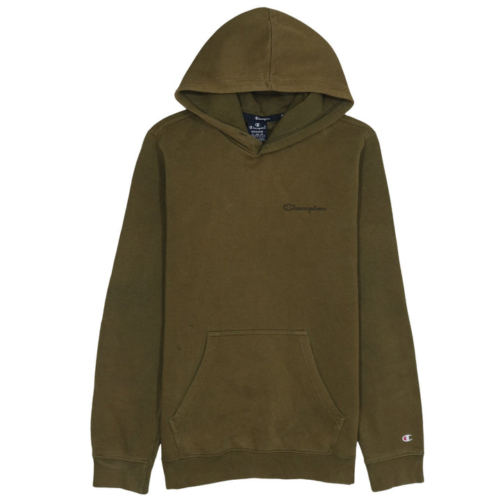 Champion Men's Green Pullover Hoodie Medium Regular Fit