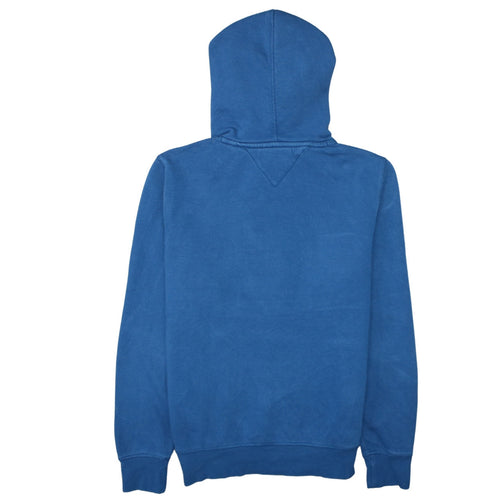 Tommy Hilfiger Men’s Blue Pullover Hoodie Size S Embroidered Logo